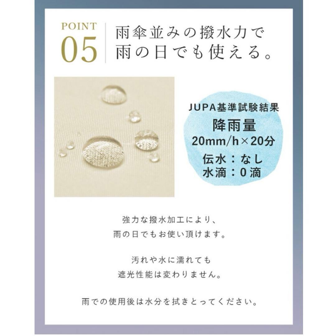 【新品未使用】遮光100% ロサブラン 3段折り畳み傘　ピンク×グレー