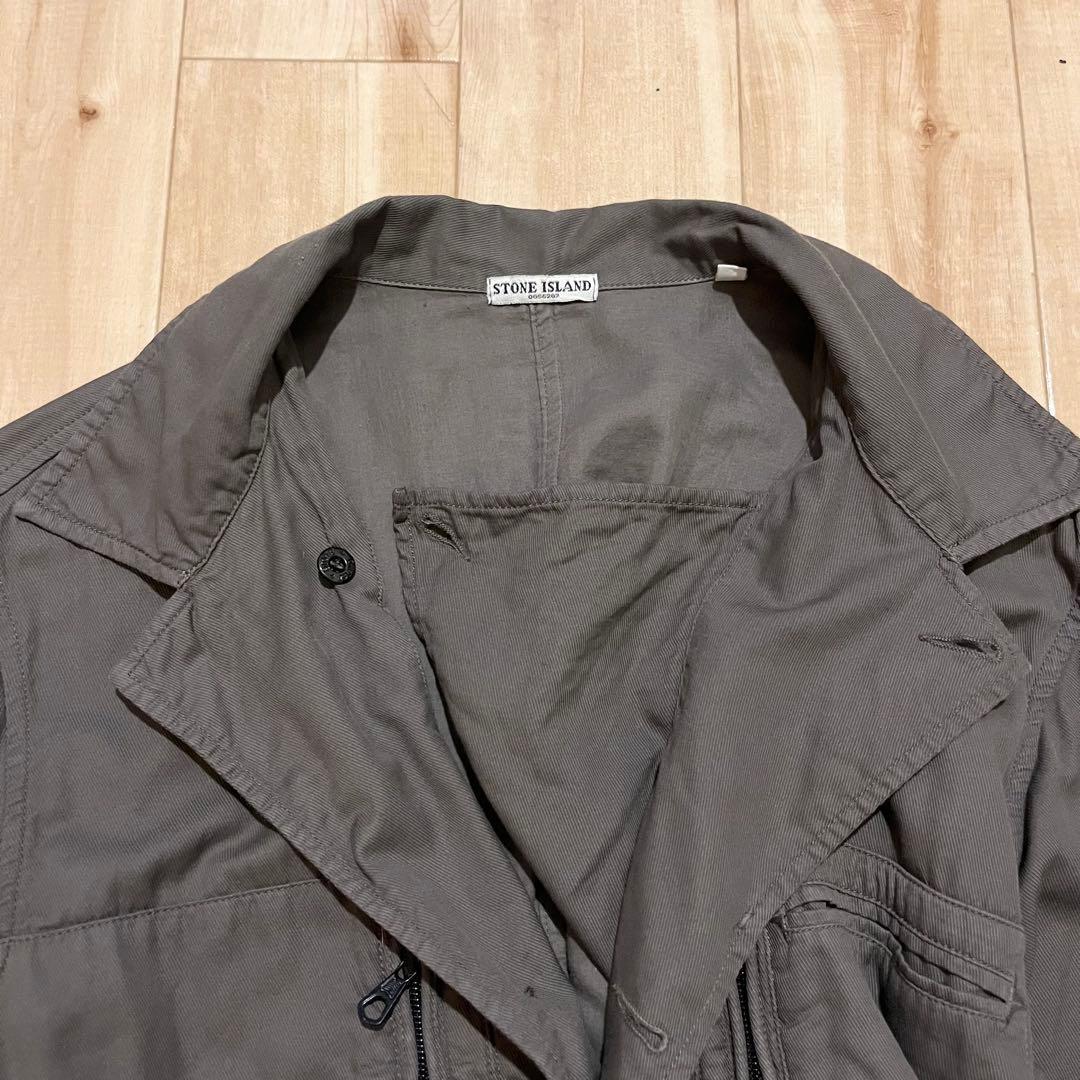 激レア！2007SS STONE “MILITARY”オーバーシャツ