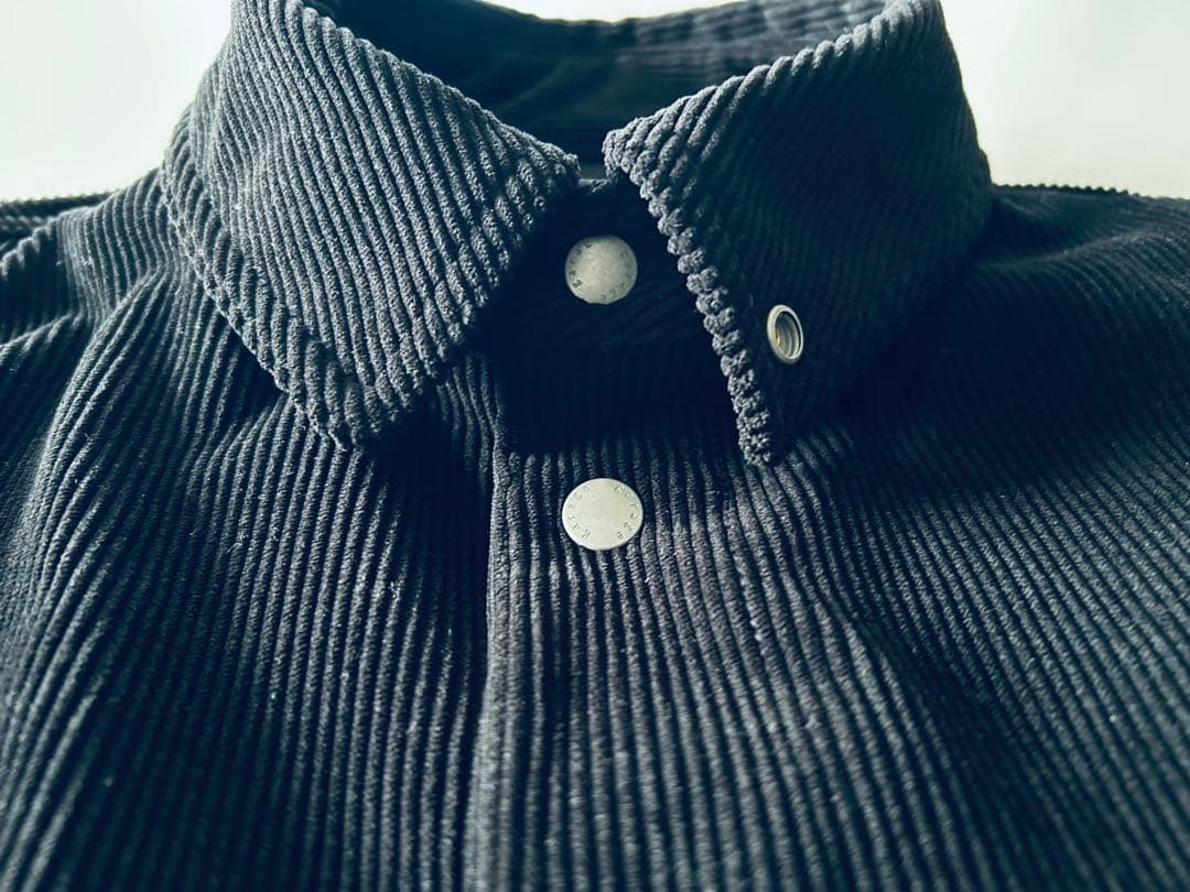 garage green works コーデュロイカバーオール 黒