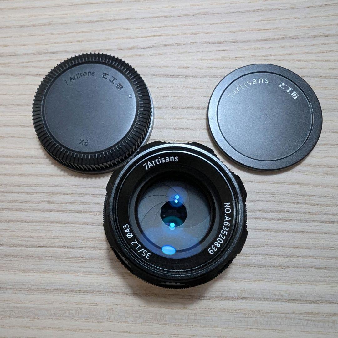 七工匠 7artisans 35mm f1.2 ブラック FXマウント