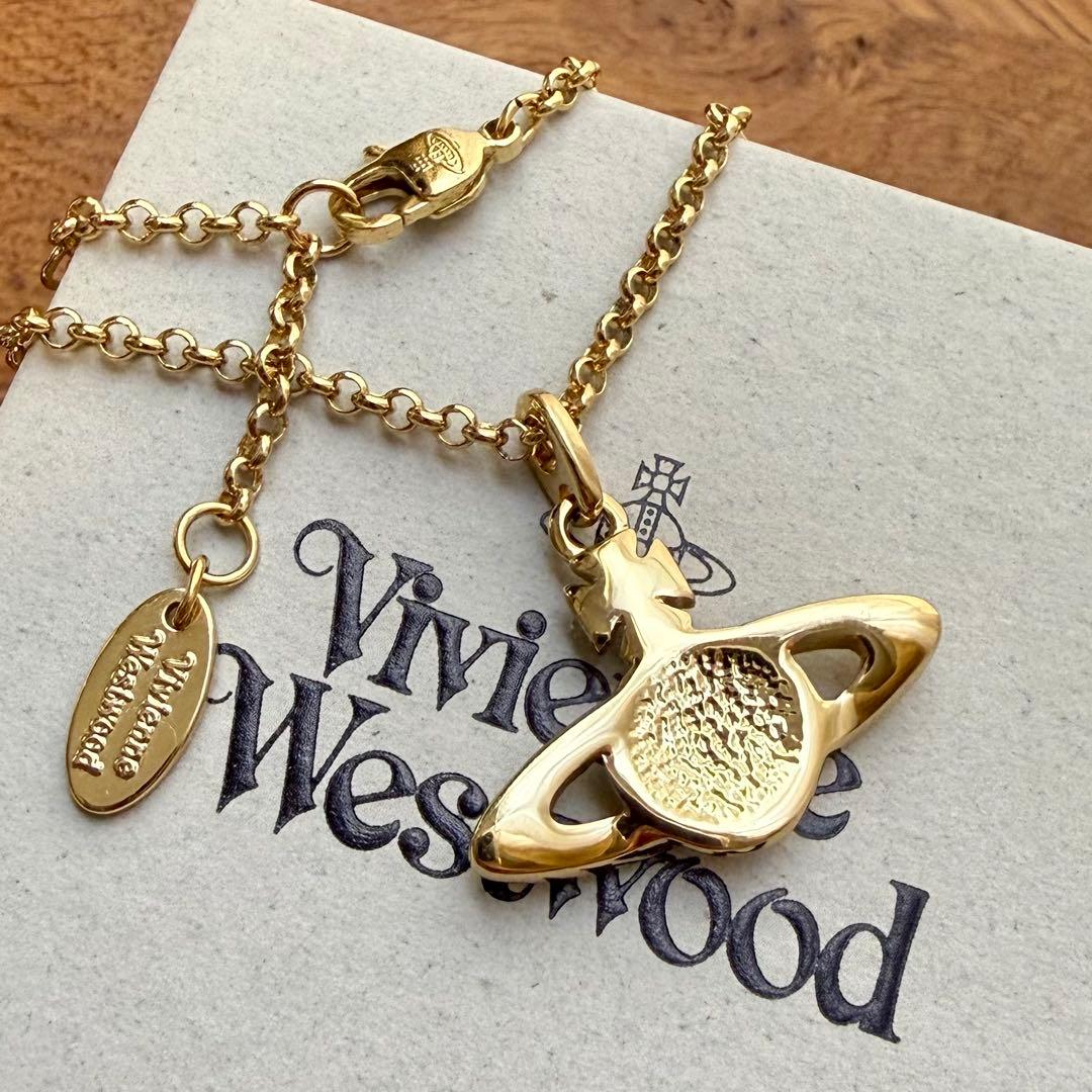 正規品/美品Vivienne Westwood オーブ バスレリーフ ネックレス
