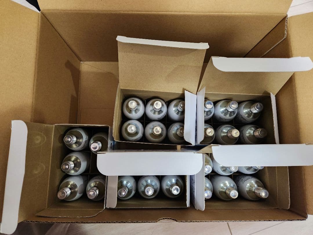 Kirala 炭酸水用カートリッジ 1本330円×29本