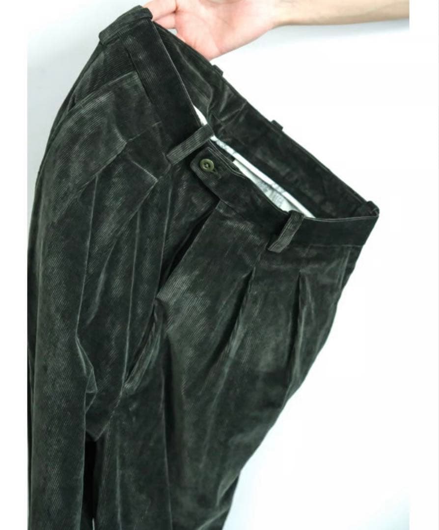 パンツ m's braque TUCKED BAGGY PANTS