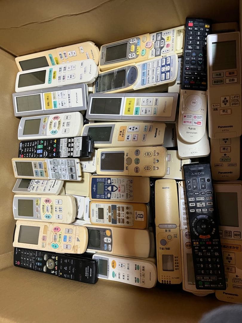 リモコンまとめ売り　約200個