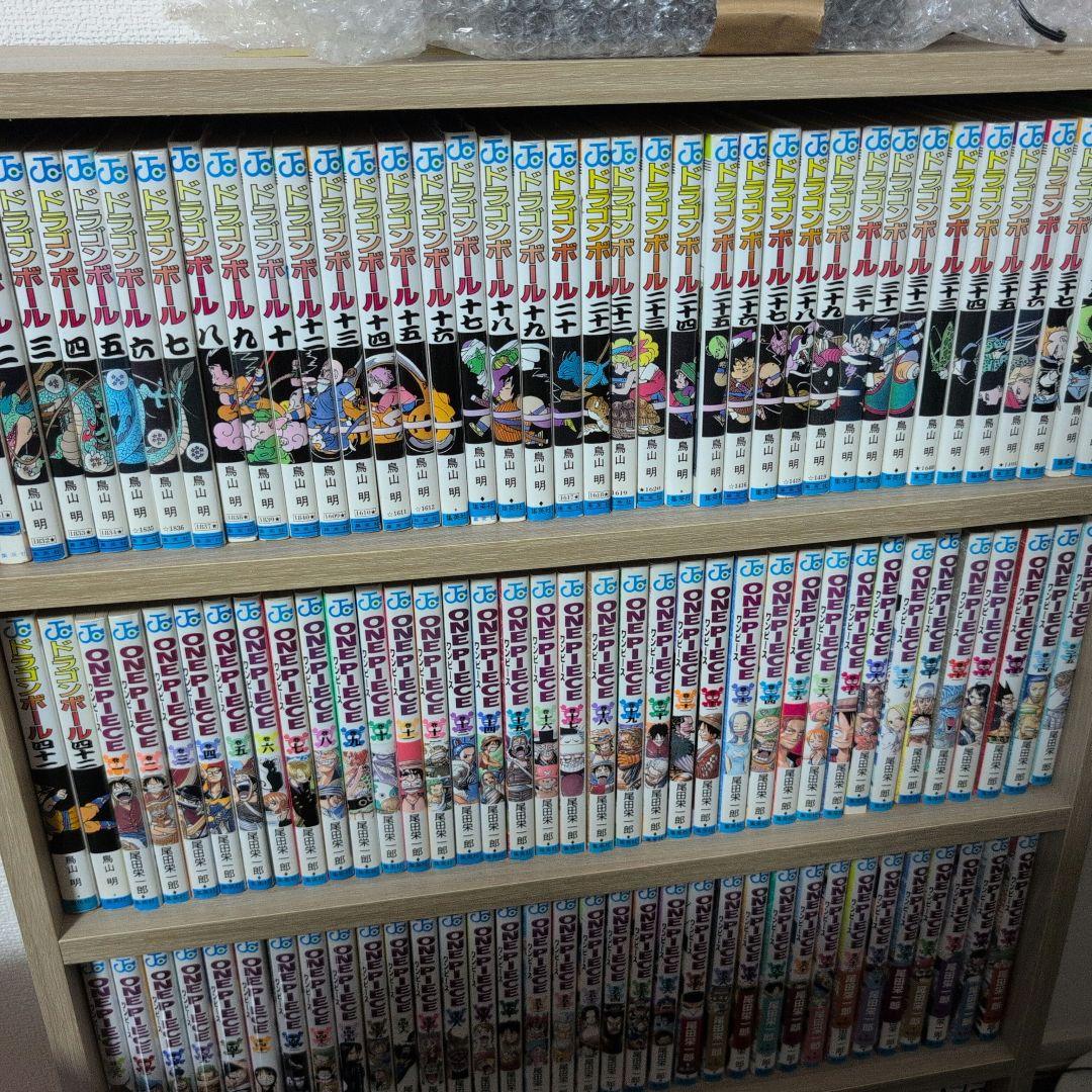 ドラゴンボール、ワンピースセット