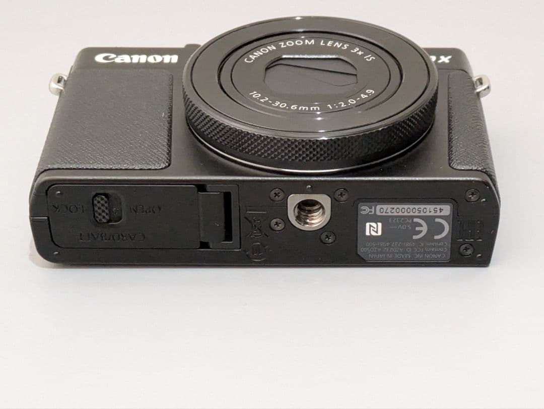 PowerShot G9 X Mark II ブラック