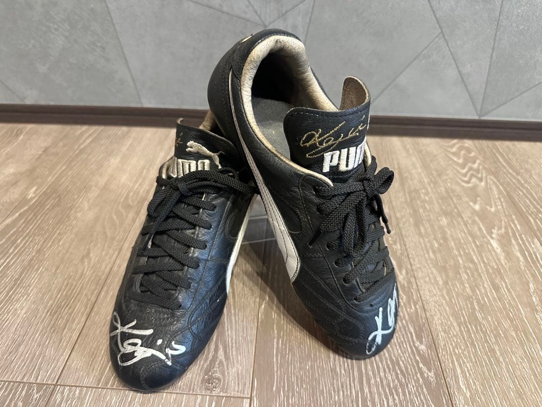 三浦知良 カズ 実使用 スパイク プーマ　スフィーダ キングカズ KAZU