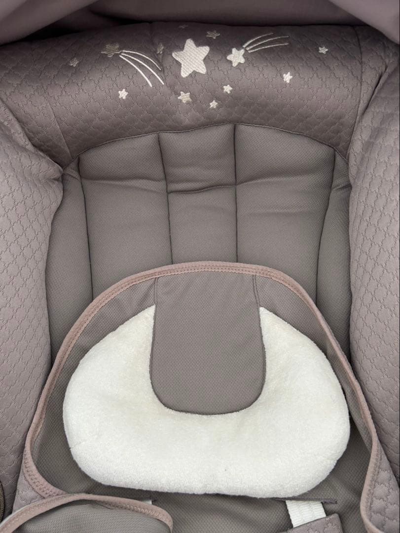 Aprica ユラリズムオートムーンロック グレー