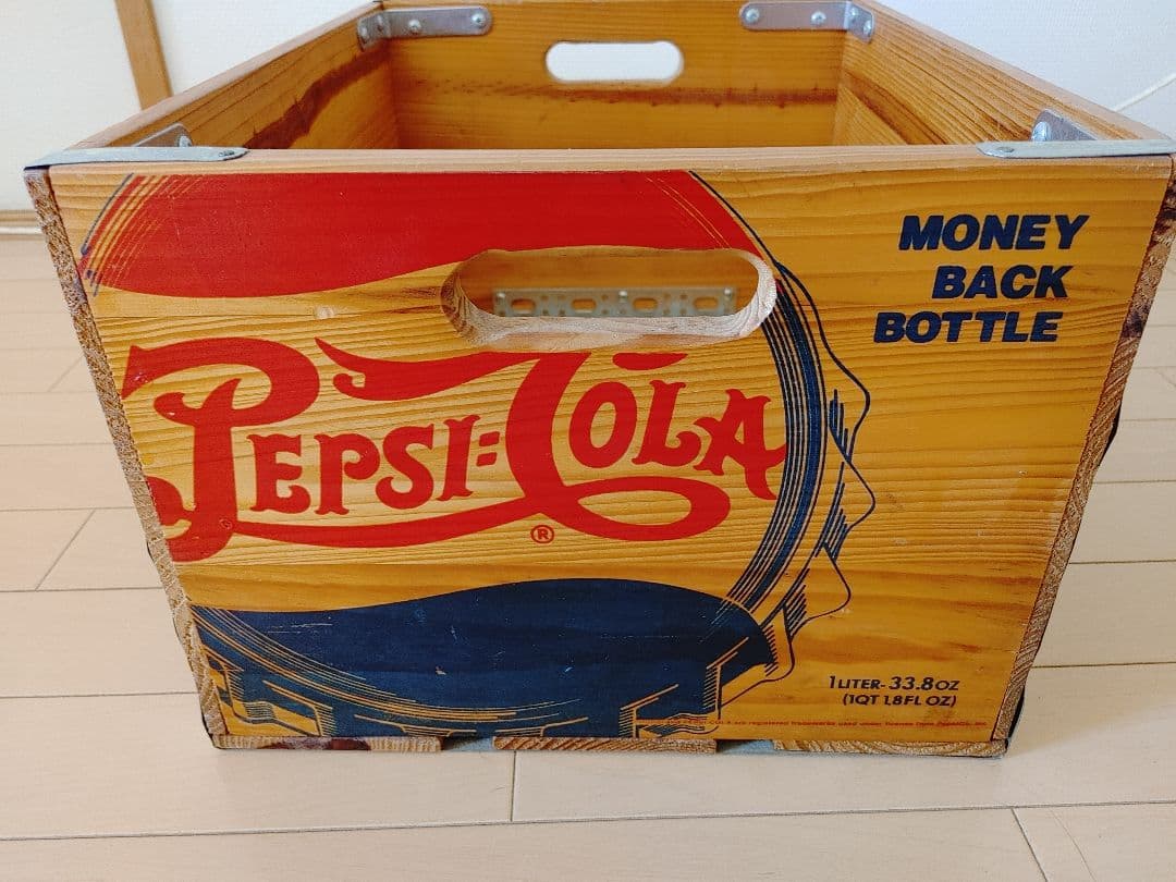 ペプシコーラ 木箱 ウッドボックス ヴィンテージ 木製 アンティーク レトロ