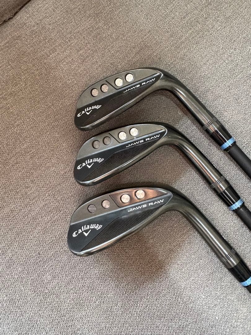 Callaway JAWS RAW ウェッジ 48°/52°/58° 3本セット