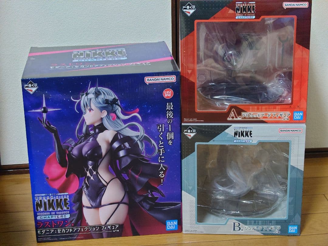 一番くじ 勝利の女神 ニケ NIKKE CHAPTER6 フィギュア3体