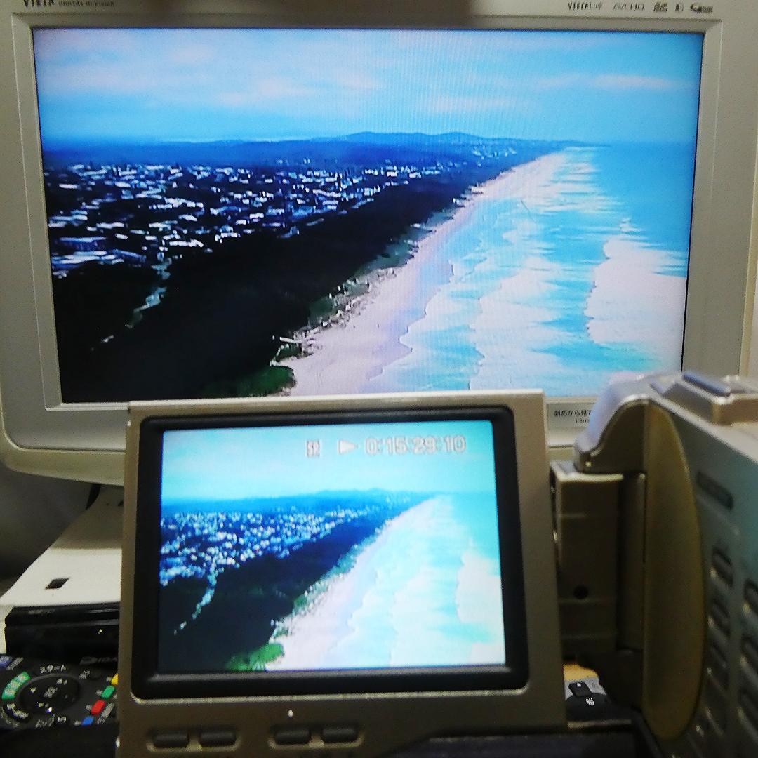 動作品ソニー DCR-TRV10 Mini DVビデオカメラDVDダビングに最適