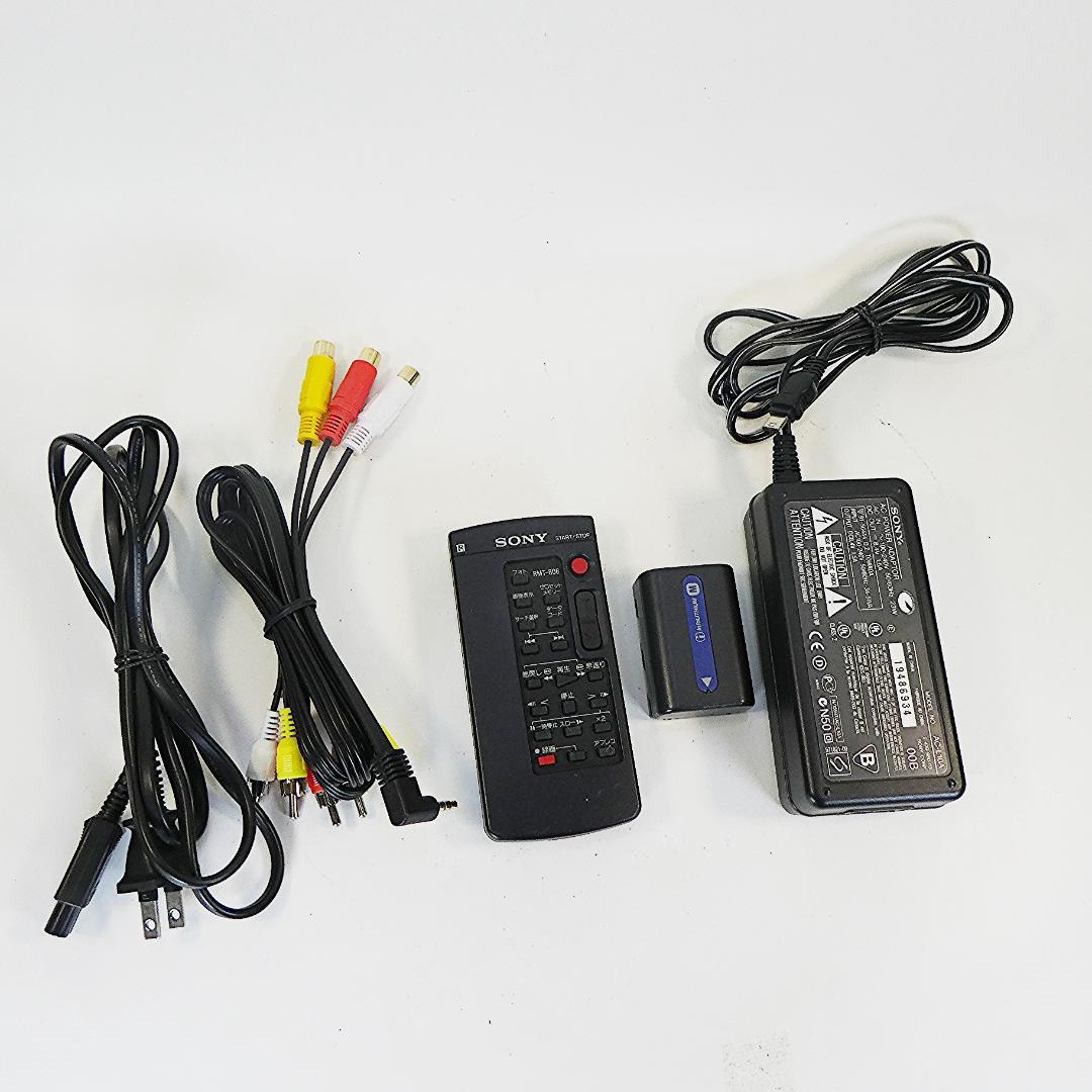動作品ソニー DCR-TRV10 Mini DVビデオカメラDVDダビングに最適