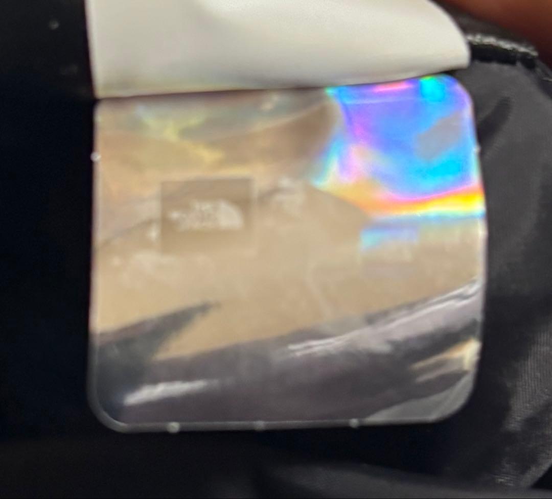 新品ザノースフェイス ダウンジャケット フード付き　L(日本XL相当)黒