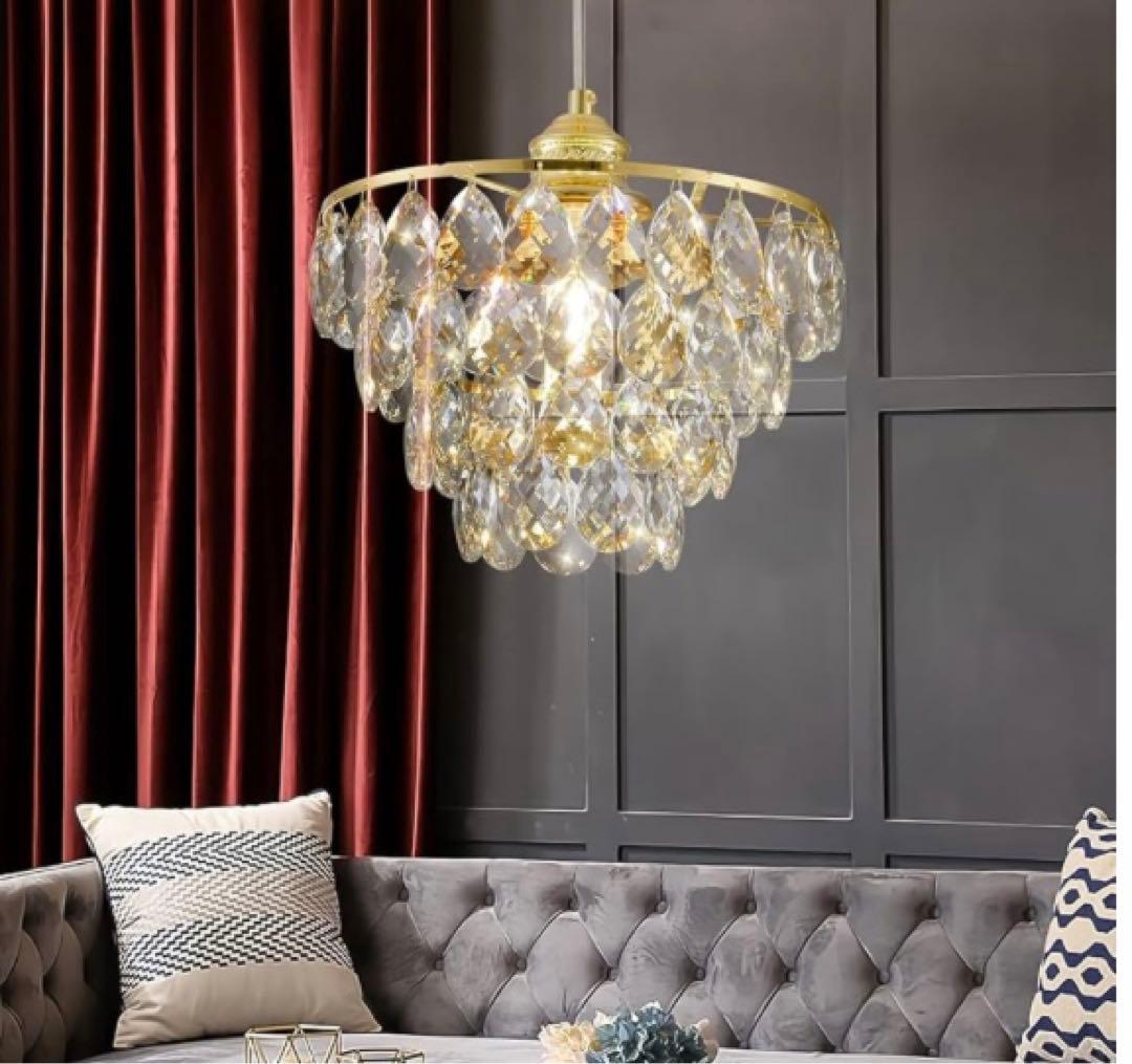 クリスタルシャンデリア 円形