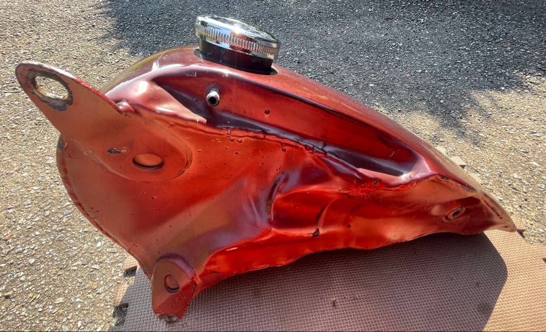 ハーレー　FLH　ガソリンタンク