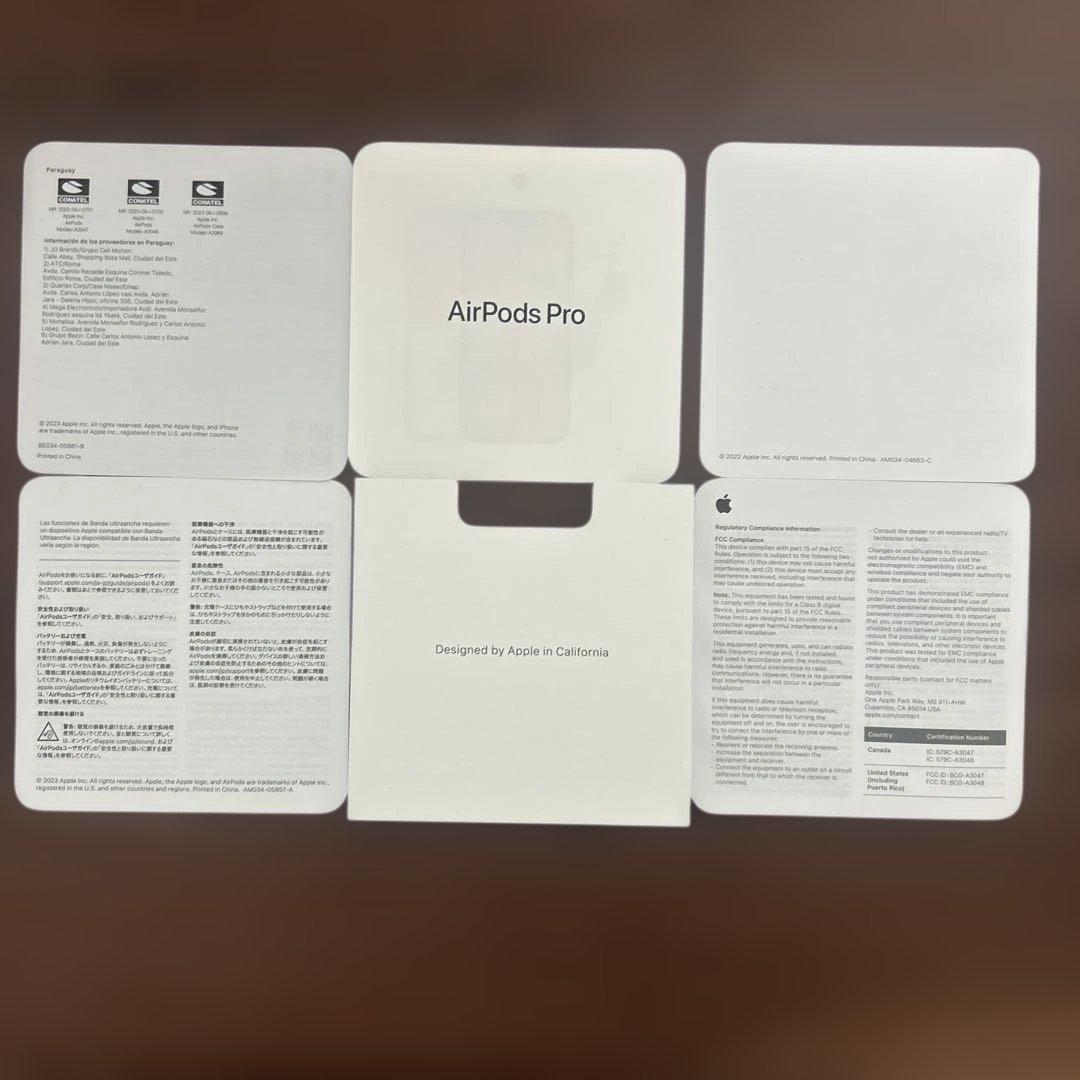 ✨完品✨Apple AirPods Pro ２ 第二世代