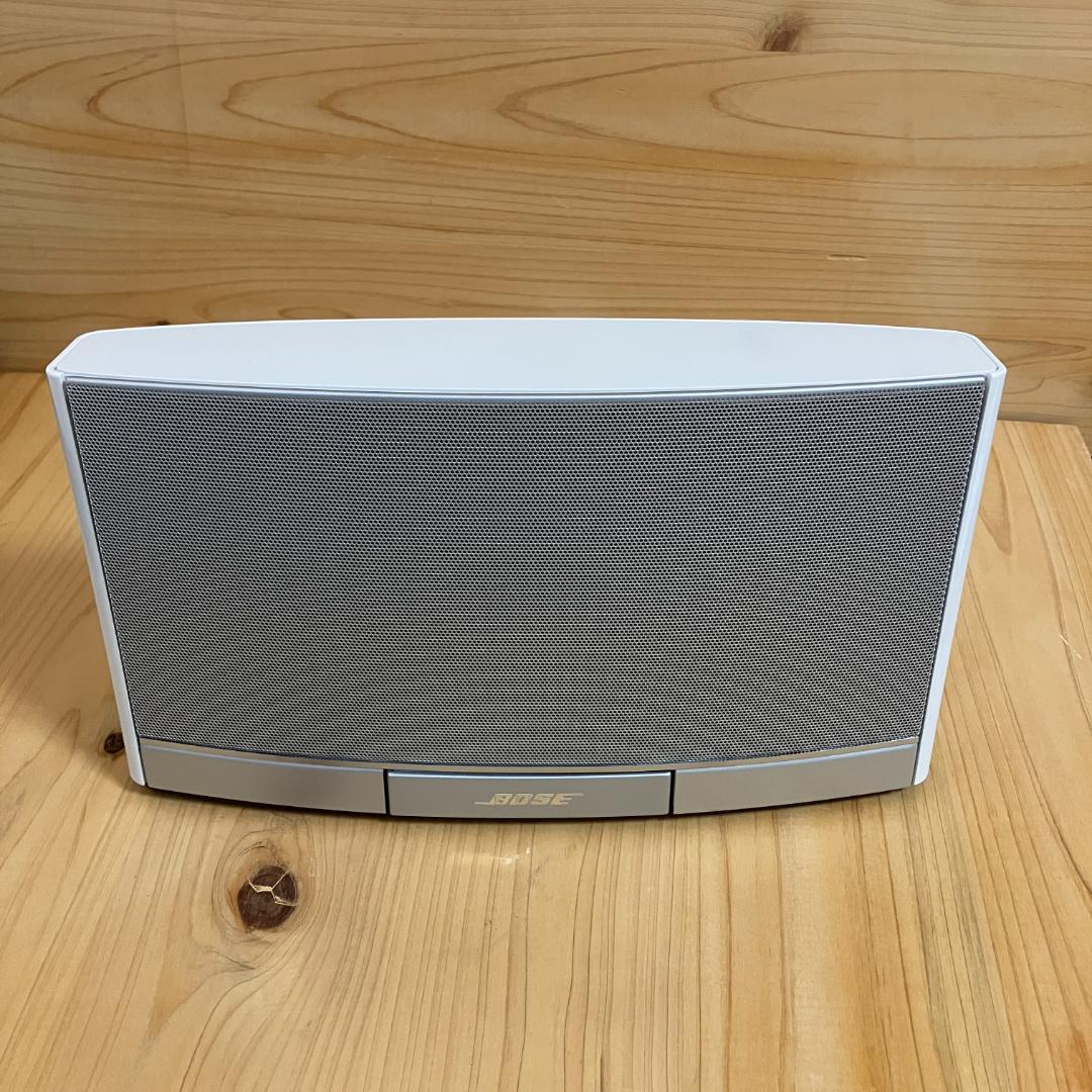 【美品】 Bose SoundDock ポータブル スピーカー N123 白
