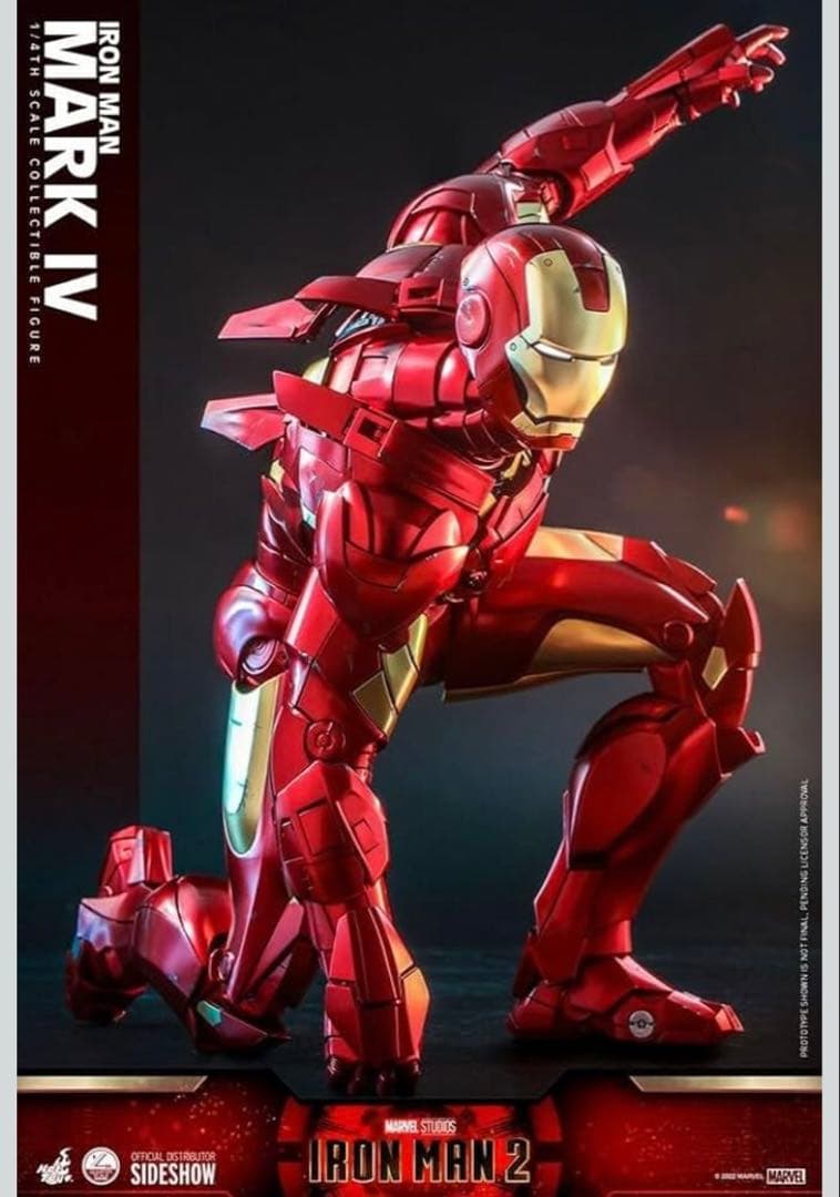 早い者勝ち HotToys アイアンマン マーク4 1/4スケールフィギュア