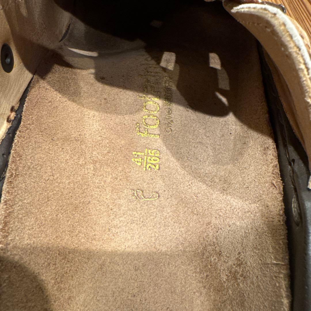 激レア ビルケンシュトック footprints ハラコ サンダル 41