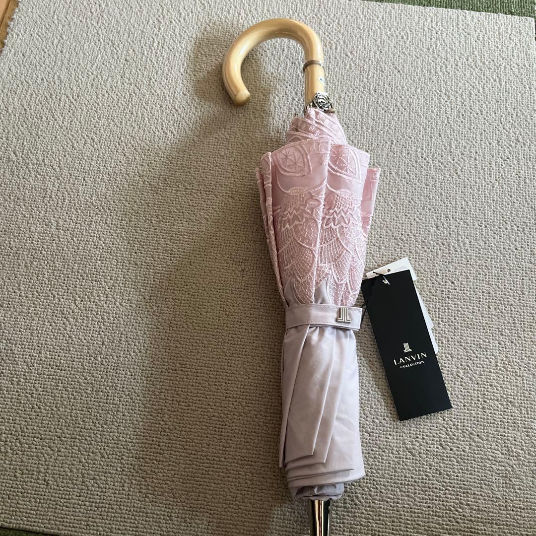 LANVIN COLLECTION 花柄折りたたみ傘