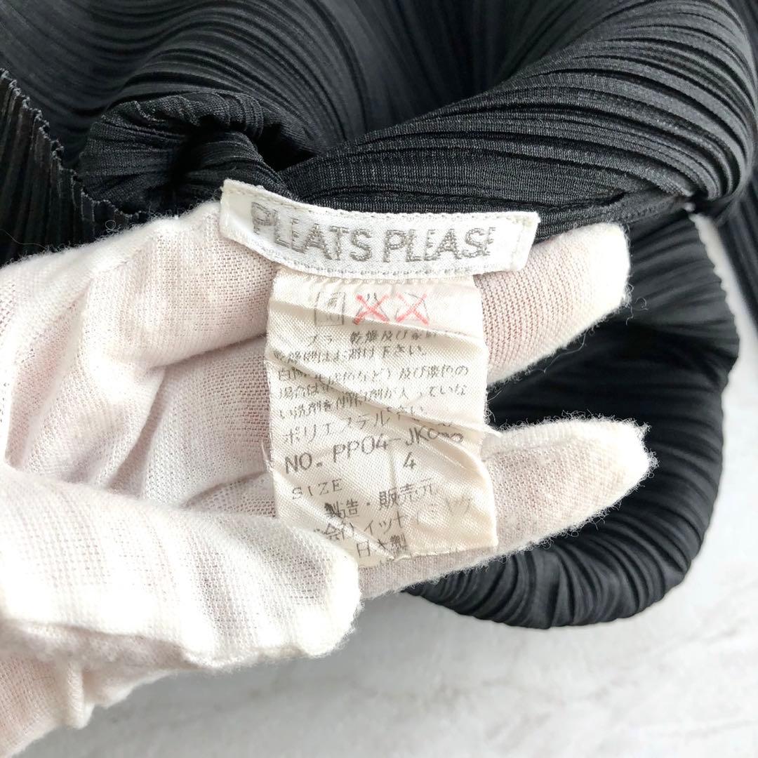 ✨美品✨プリーツプリーズ 長袖カットソー PP04-JK602 XLサイズ 黒