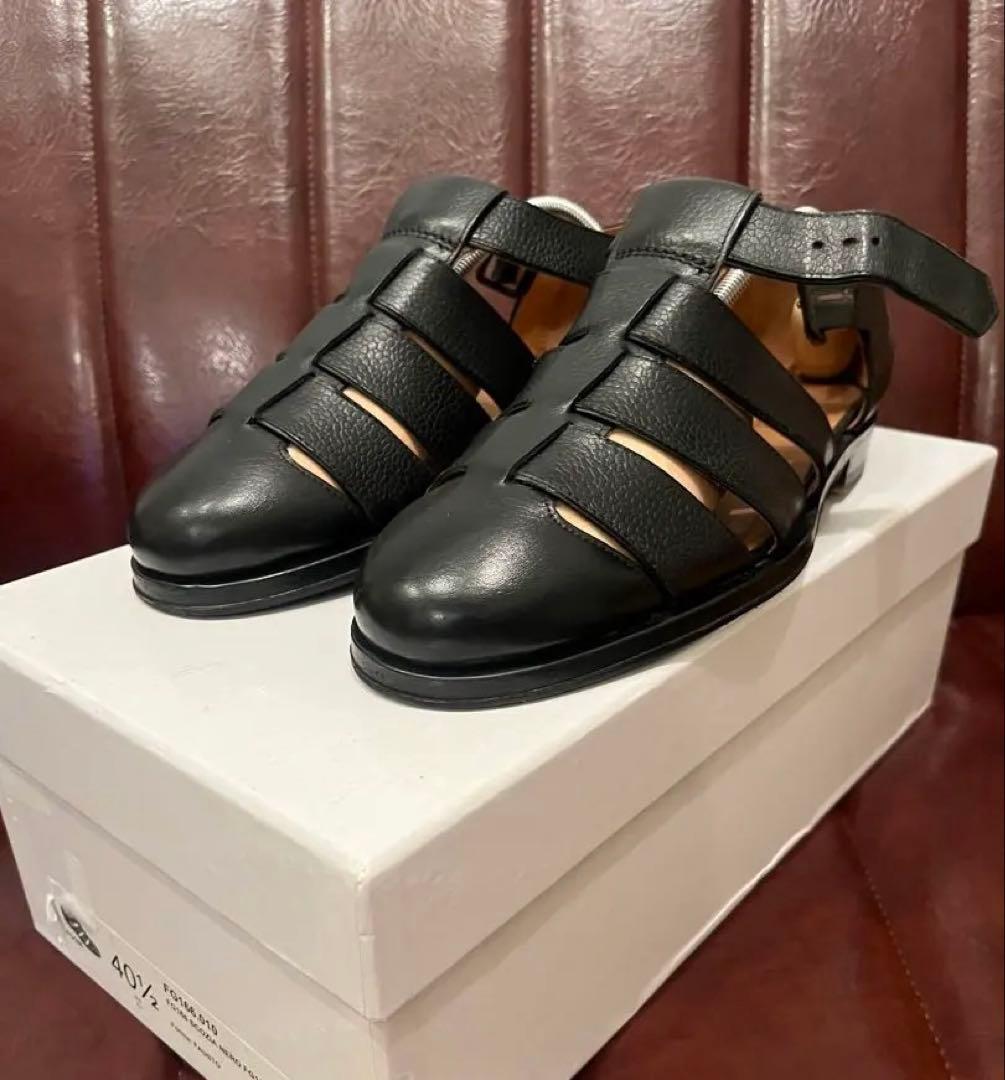 【美品裏張り済】F.LLI Giacometti グルカサンダル 40.5