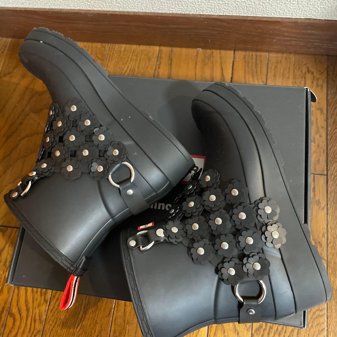 【美品】noir kei ninomiya HUNTER コラボ レインブーツ