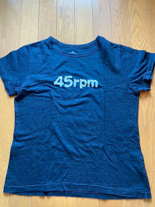 miiiii　45rpm インディゴ Tシャツ