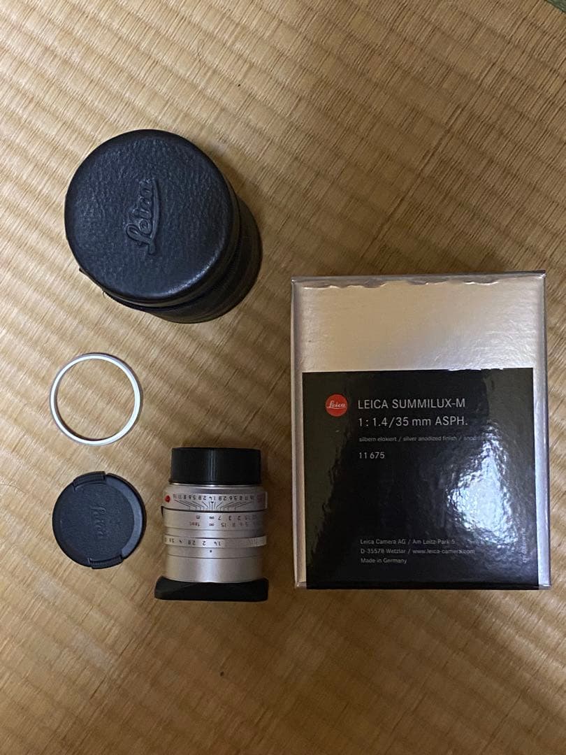 【美品】Summilux-M 35mm f1.4 ASPH. FLE 角形フード
