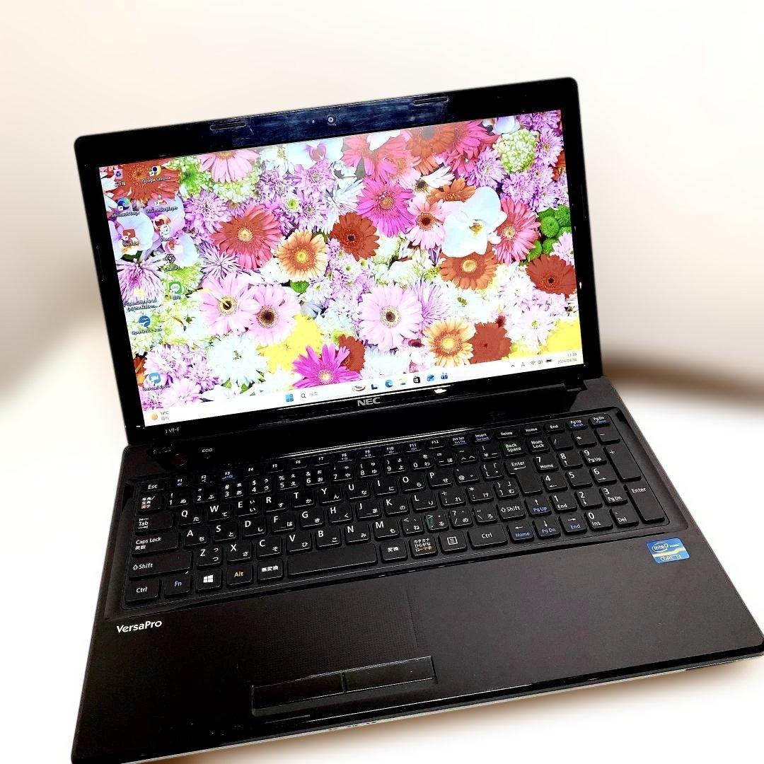 NEC動作サクサク｜SSD搭載＆Win11Pro✨ シンプルノートPC！