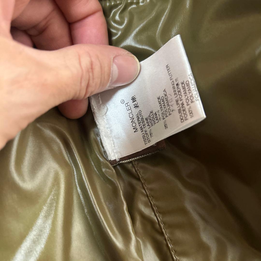 MONCLER グレー ダウンベスト サイズ0 別注　レア