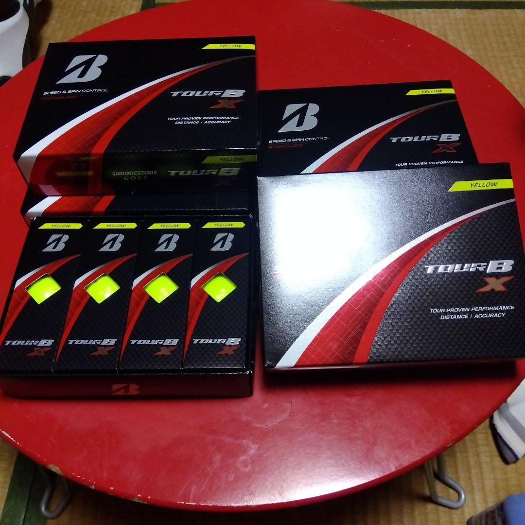【新品】ブリヂストン TOUR B X イエロー 2024年モデル 4ダース
