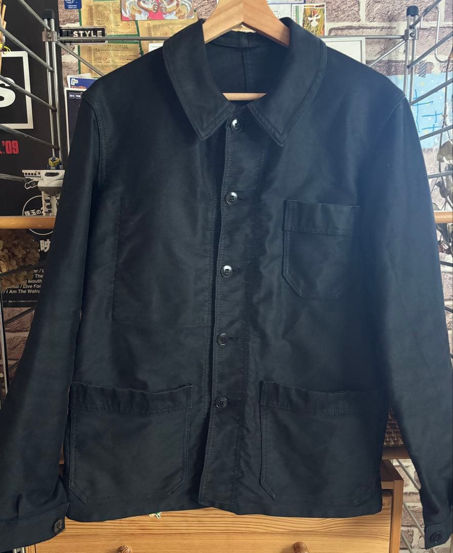 ヴィンテージブラックモールスキン　Le Vetement de Force製