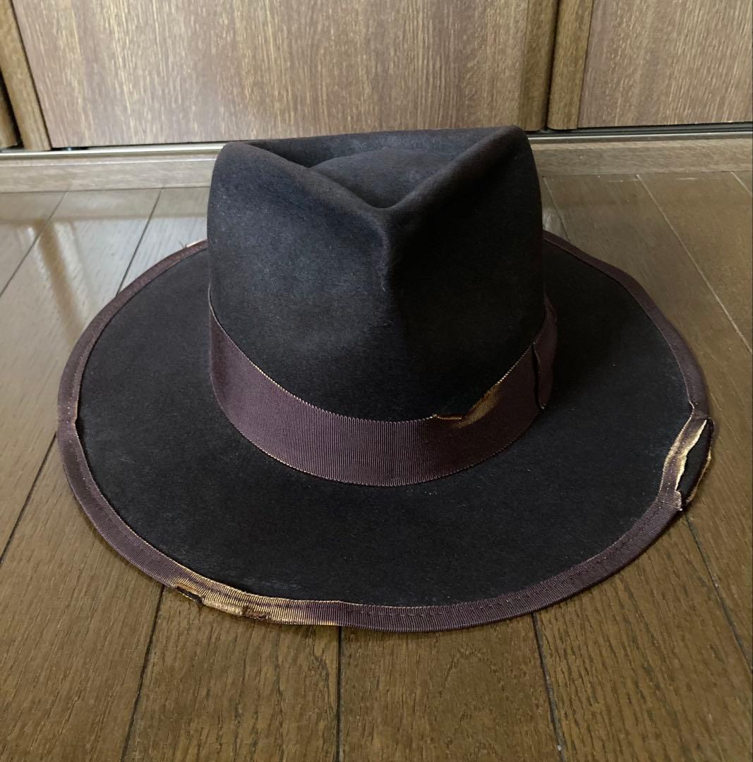 glamb Steven hat グラム スティーブンハット Ｌ　BORO ボロ