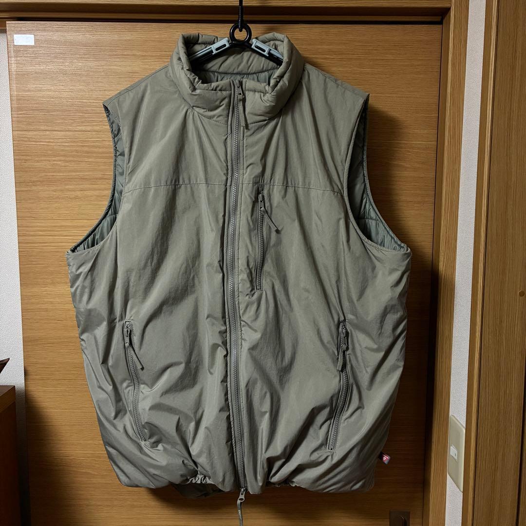 V*h様 LEVEL7 ECWCS プリマロフト ベスト グレー XL BAF製