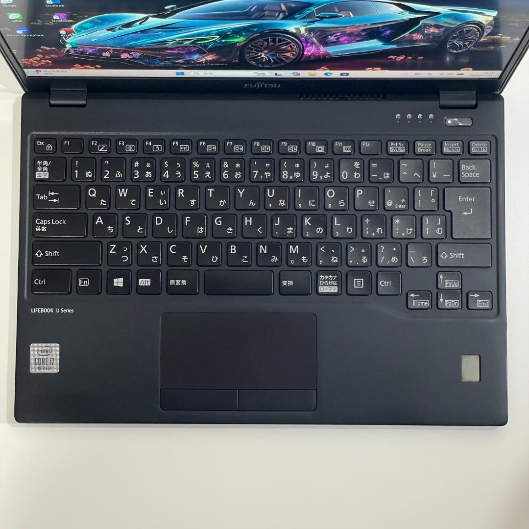 第10世代i7 富士通 U9310 ノートPC メモリ16GB SSD 薄型軽量