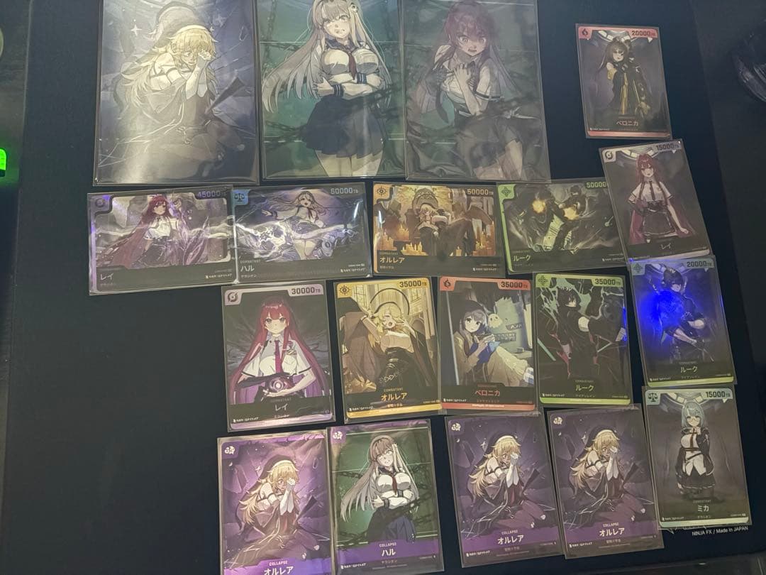 TGS カオスゼロナイトメア　特典カード１６枚セット