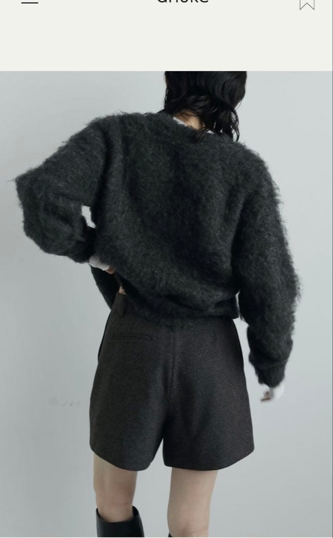 【新品未使用タグ付き】anuke Herringbone Short Pants