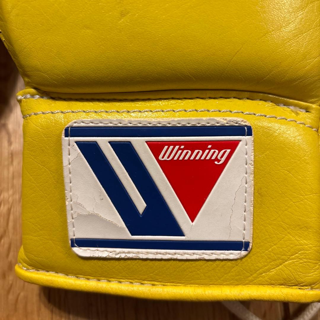 Winning ボクシンググローブ 8oz イエロー
