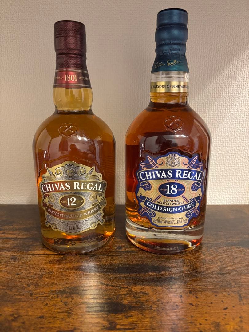 シーバスリーガル 12年＆18年 セット 未開封 CHIVAS REGAL