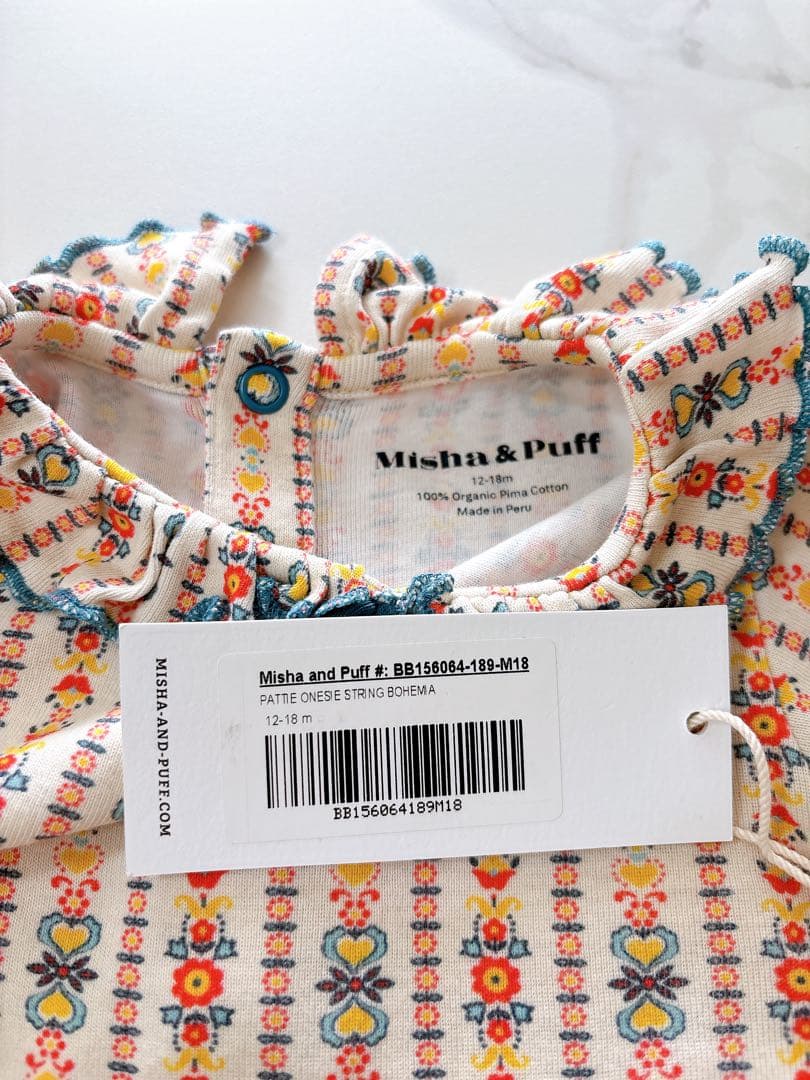 ロンパース・カバーオール misha and puff BOHEMIA 12-18m onesie
