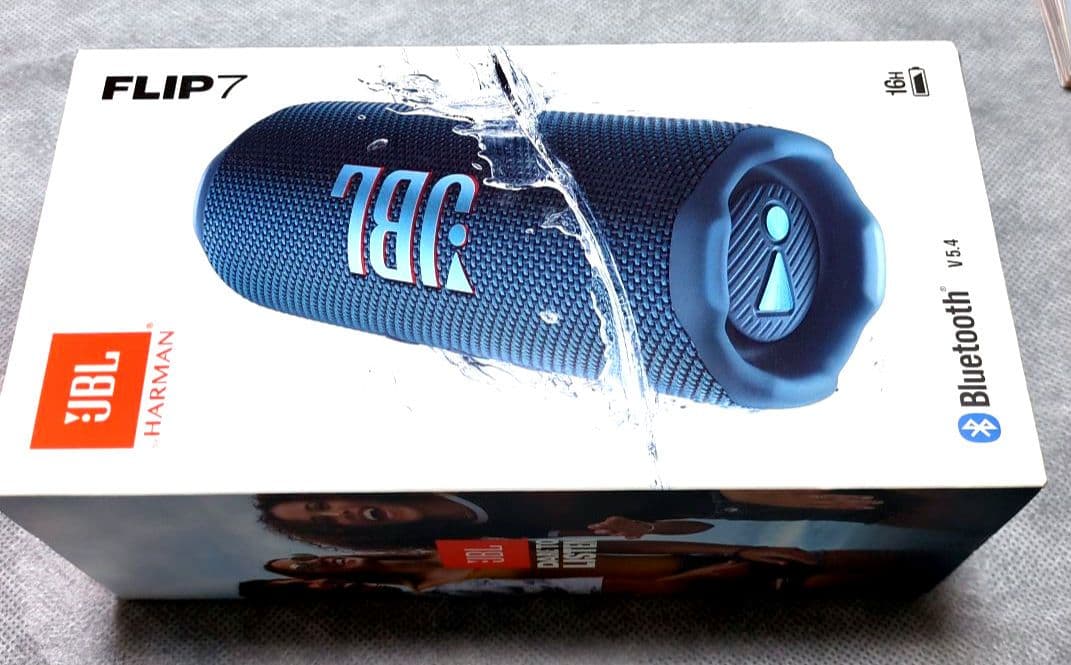 JBL FLIP7 ワイヤレススピーカー ダークブルー