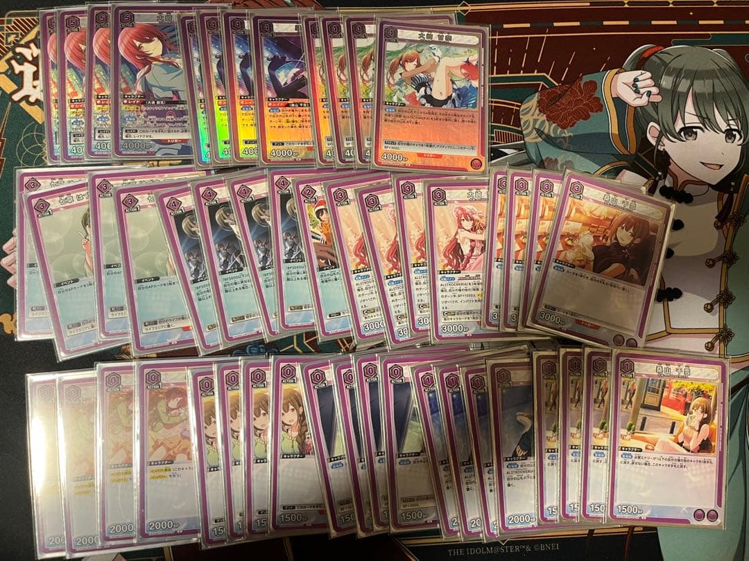 ユニオンアリーナ　シャニマス　紫アルストロメリア　構築済みデッキ