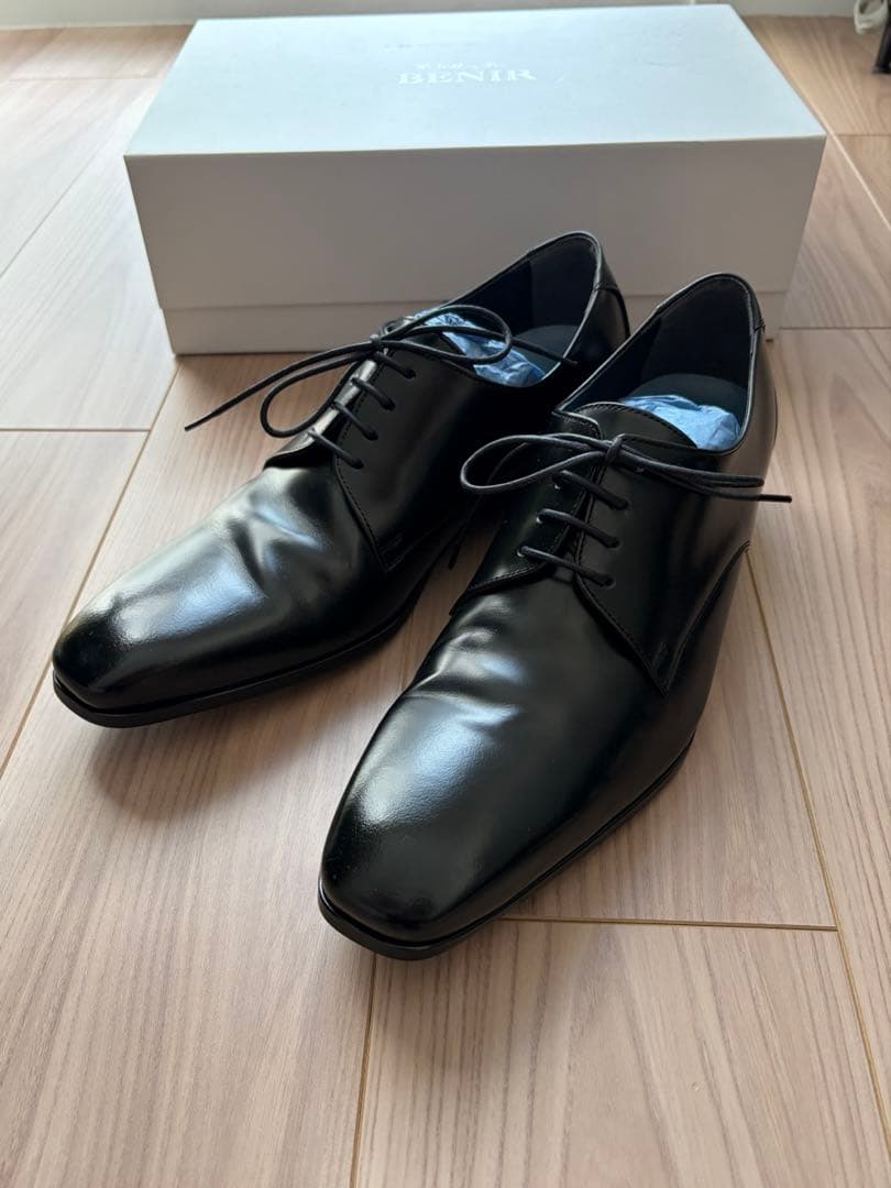 BENIR 25.5cm メンズシューズ　ウェディング　革靴　ドレスシューズ