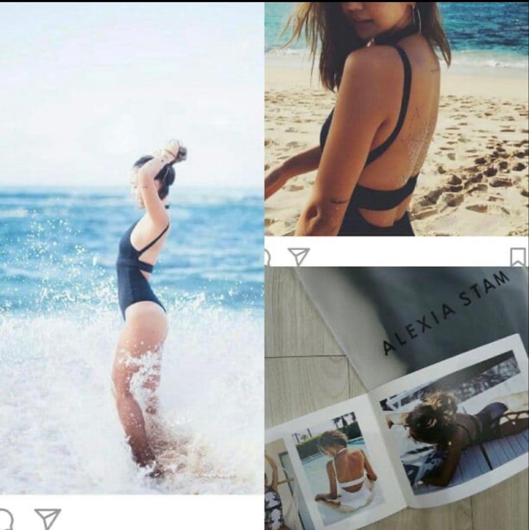 alexiastamアリシアスタン水着ビキニワンピース新品未使用タグつき