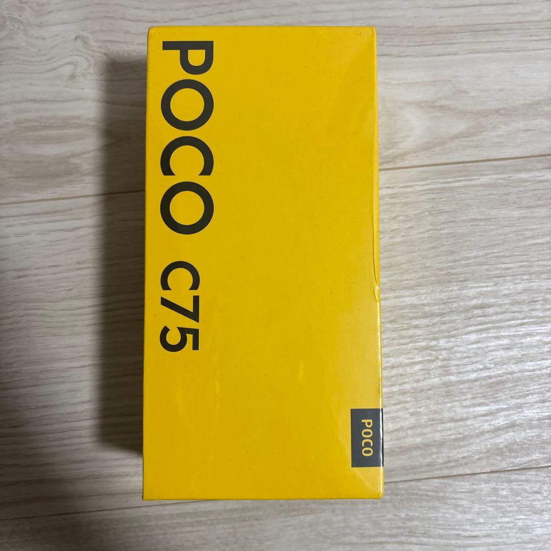 POCO C75 6BGB+128GB ブラック
