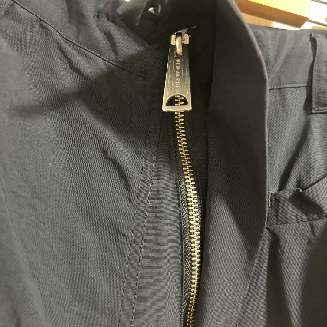 BED J.W. FORDナイロンパラシュートパンツ 25ss ブラック