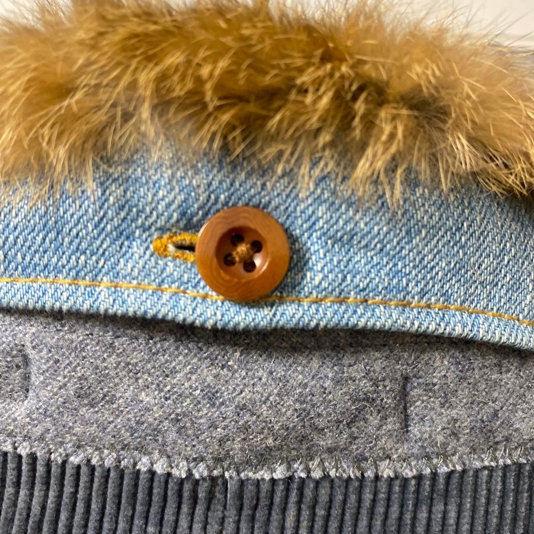 Kolor コーデュロイテーラードジャケット 12AW ラビットファー 2way