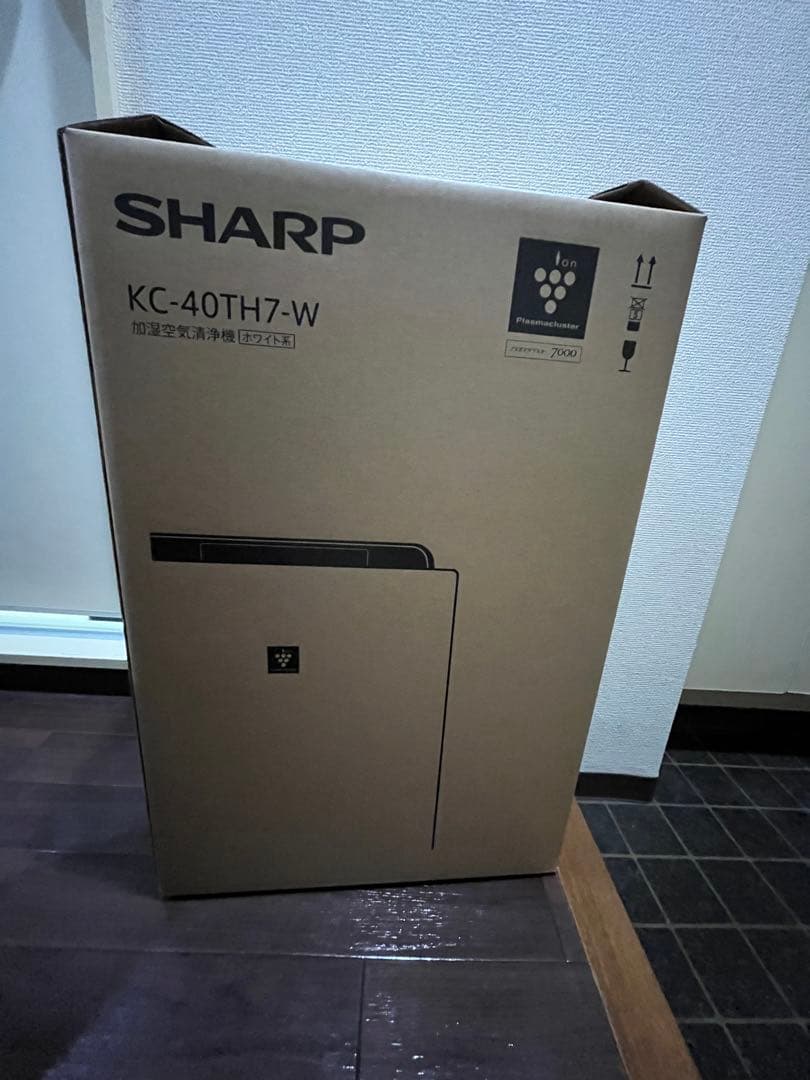 SHARP KC-40TH7-W 加湿器 ホワイト